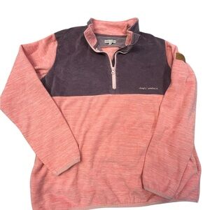 Simply Southern Women’s 1/4 Zip Corduroy Fleece‎ Sweater Large